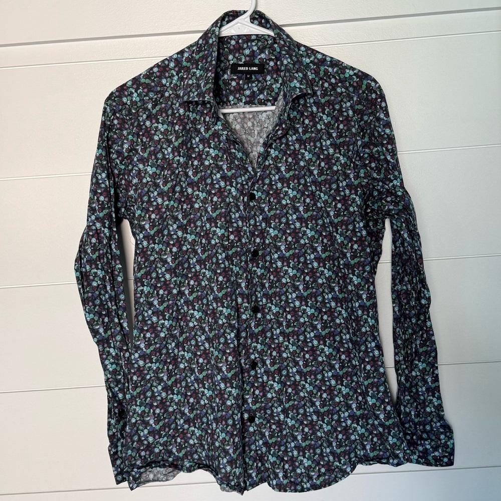Jared Lang Multicolor Patterned Shirt, Women’s M